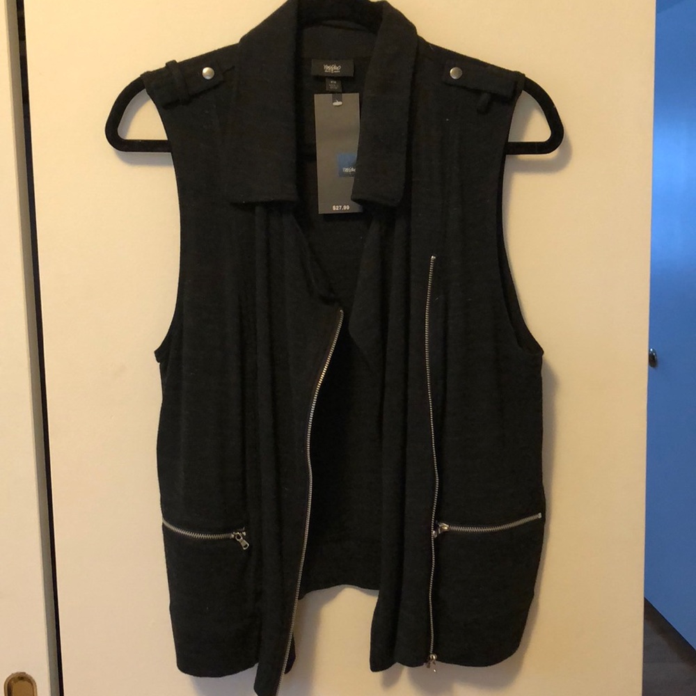Heather Grey Vest